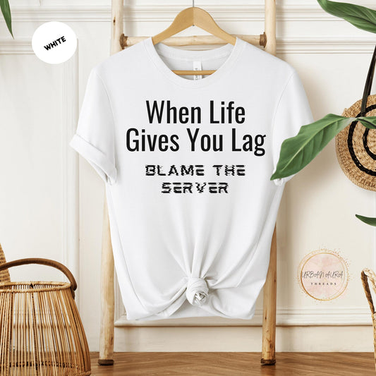 Fun Gaming T-Shirt, Ideal for Casual & Hardcore Online Gamers, Perfect for MMORPG and FPS Players, Great for Battle Royale and MOBA Games