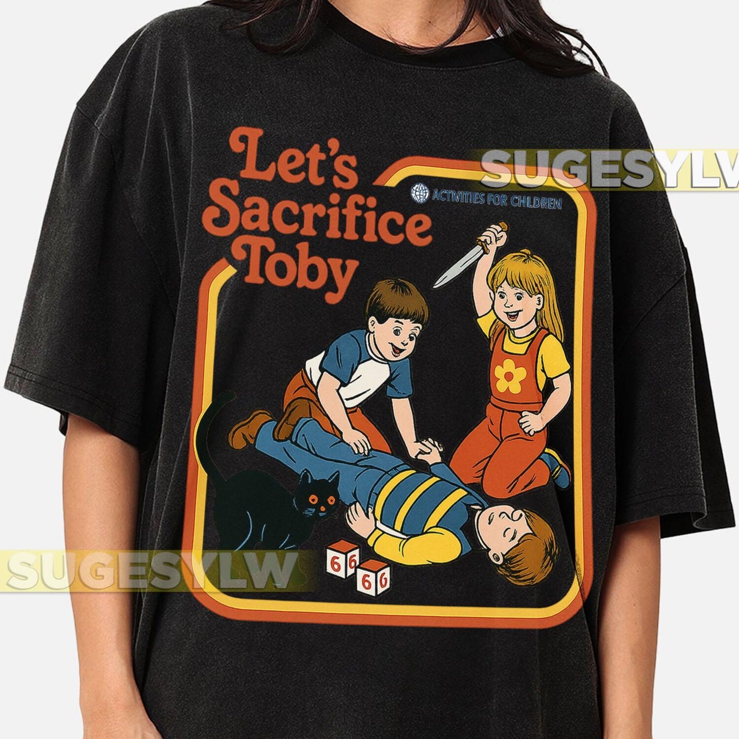 Let's Sacrifice Toby T-Shirt | Funny TV Show Tee | Dwight Schrute Quote Shirt