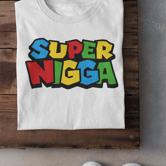 Super Parody T-Shirt | Retro Gamer Gift Shirt | Funny Gaming Apparel