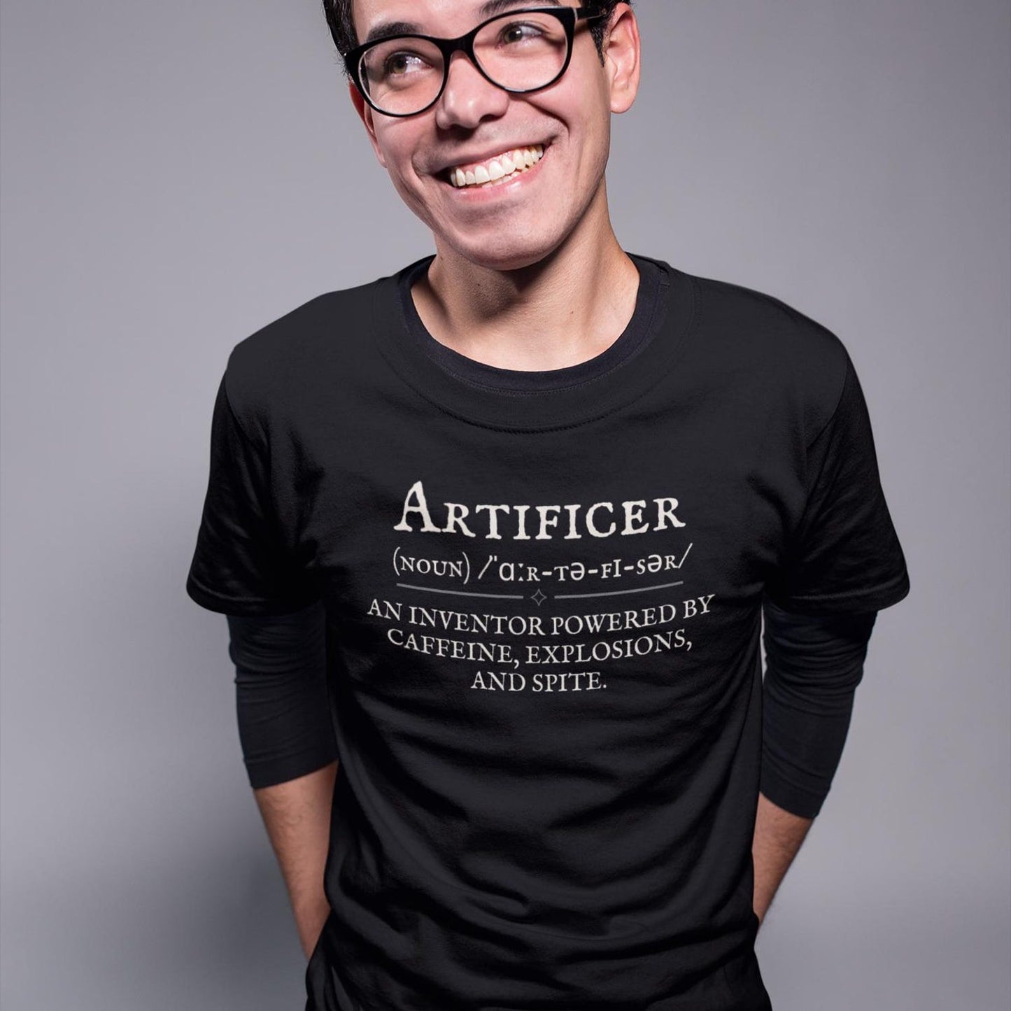 Funny Artificer Shirt: DnD Inventor Class Tee - Nerdy Gamer Gift