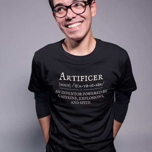 Funny Artificer Shirt: DnD Inventor Class Tee - Nerdy Gamer Gift