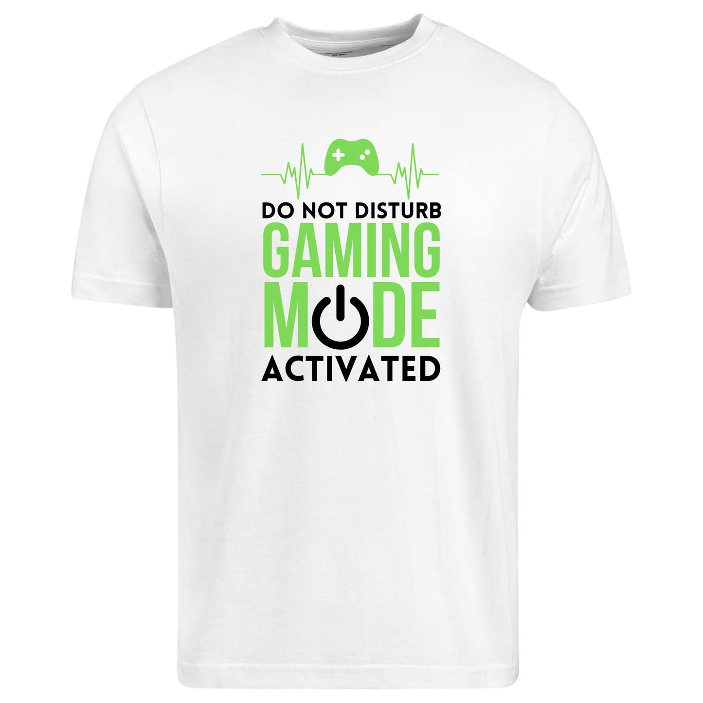 Do Not Disturb Game Mode Activated T-Shirt | Funny Gamer Graphic Tee | Gift For Gamers Streamers