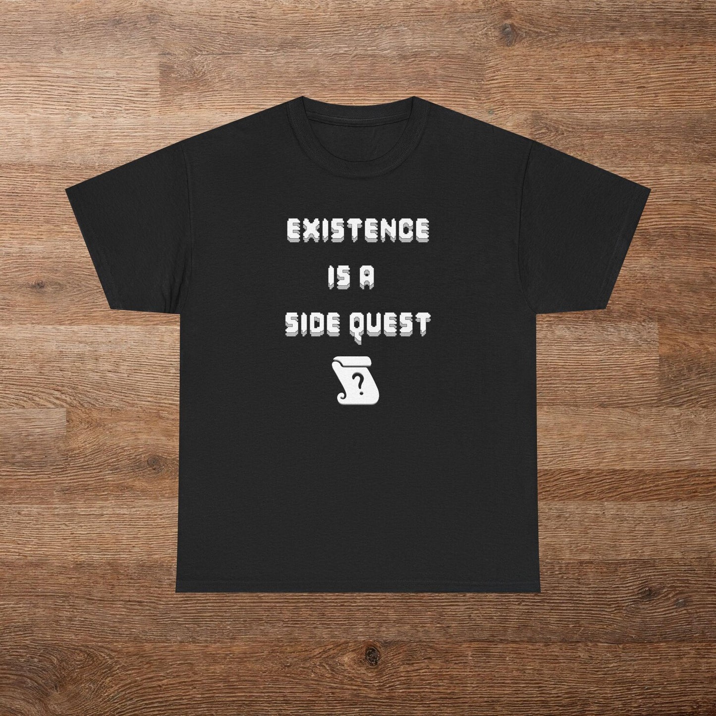 Gamer Nihilist T-Shirt | Funny Existential RPG Life Tee | Dark Humor Shirt