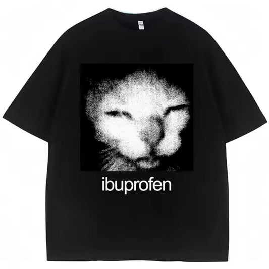 Ibuprofen Cat Meme T-Shirt | Funny Cat Lover Gift | Unisex Graphic Tee