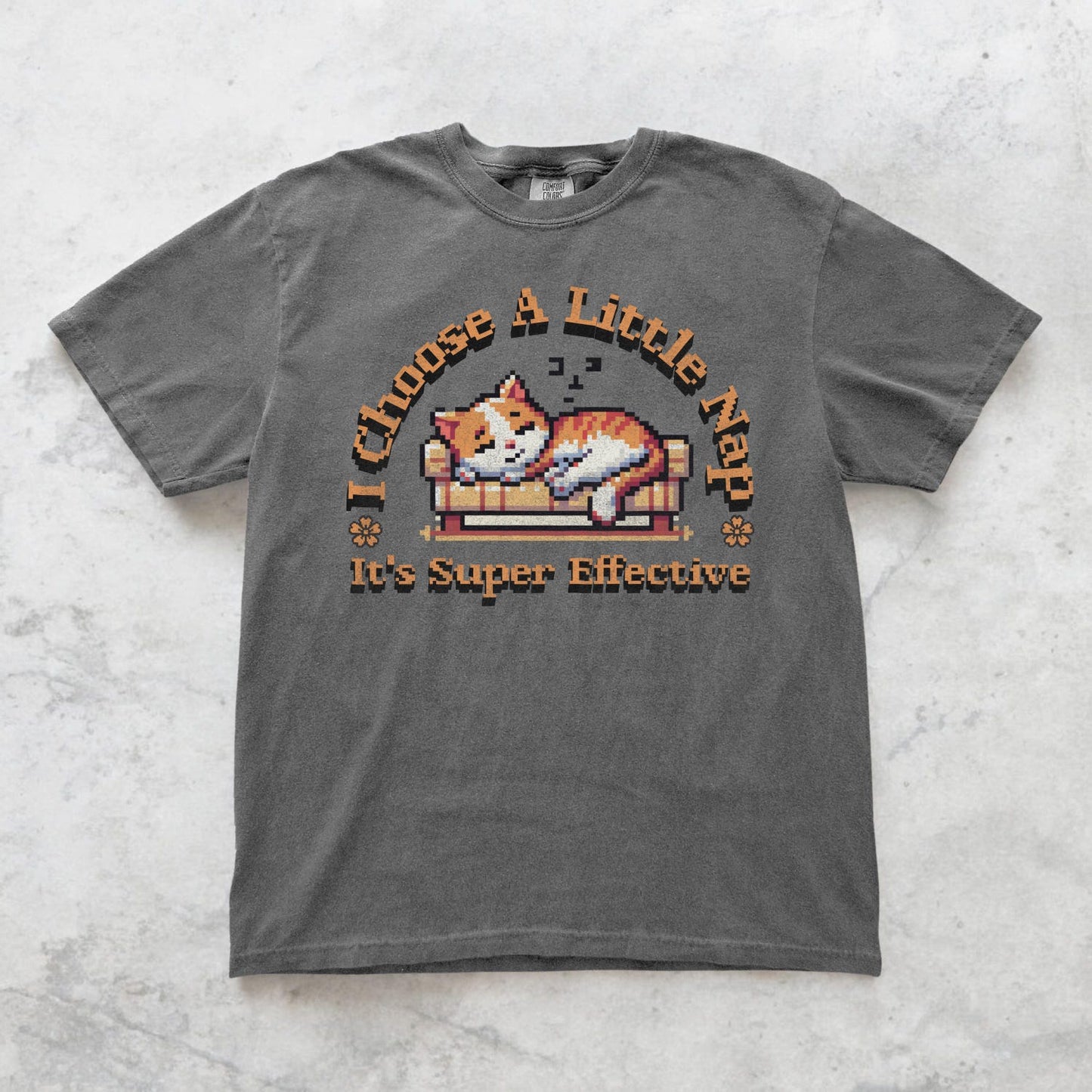 Cozy Gamer T-Shirt: Funny Sarcastic Nap Design - Relaxed Fit