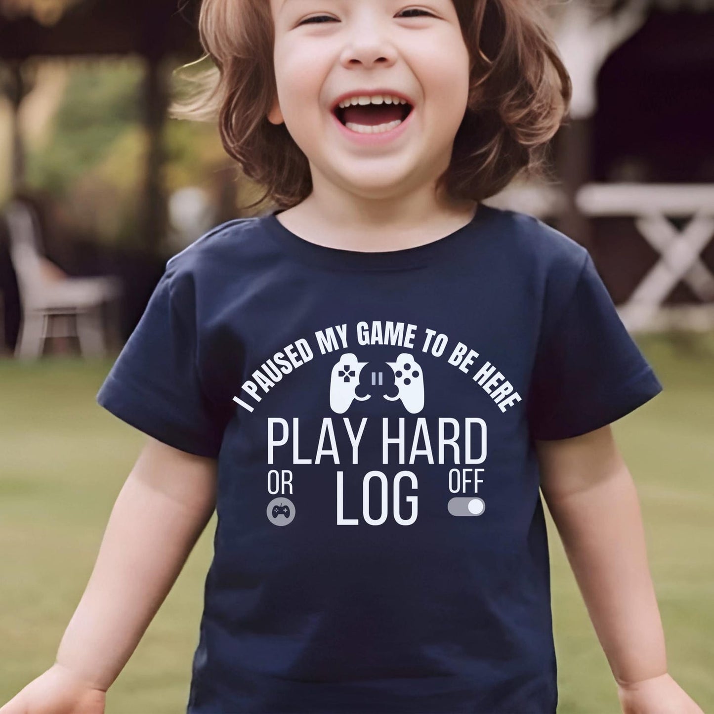 I Paused My Game to Be Here Funny Gamer TShirt