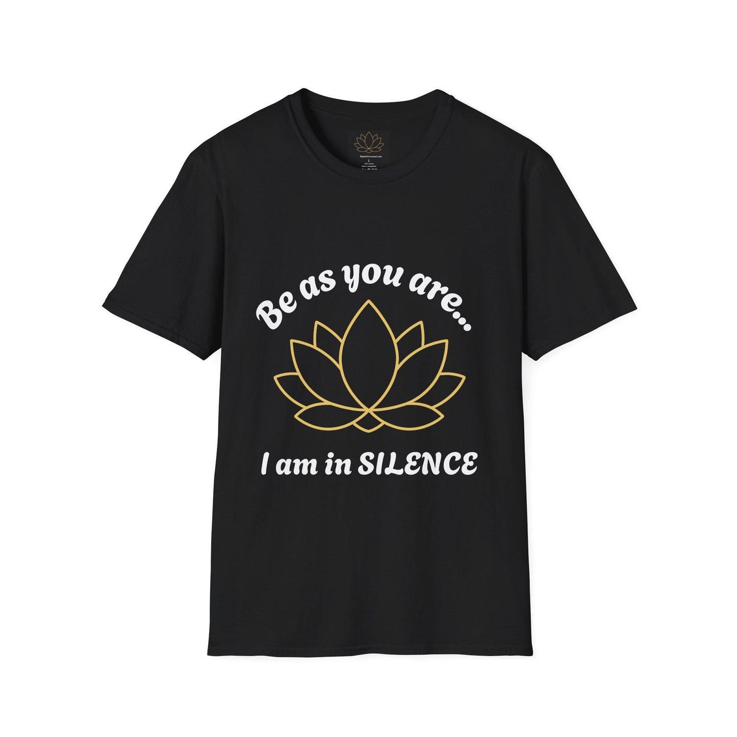 Mindfulness Lotus T-Shirt | Unisex Relaxation Yoga Gift Spiritual Meditation Wear Peace Tee