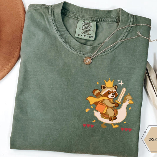 Gamer Goose Shirt | Funny Gaming Enthusiast Gift | Retro Gaming Apparel