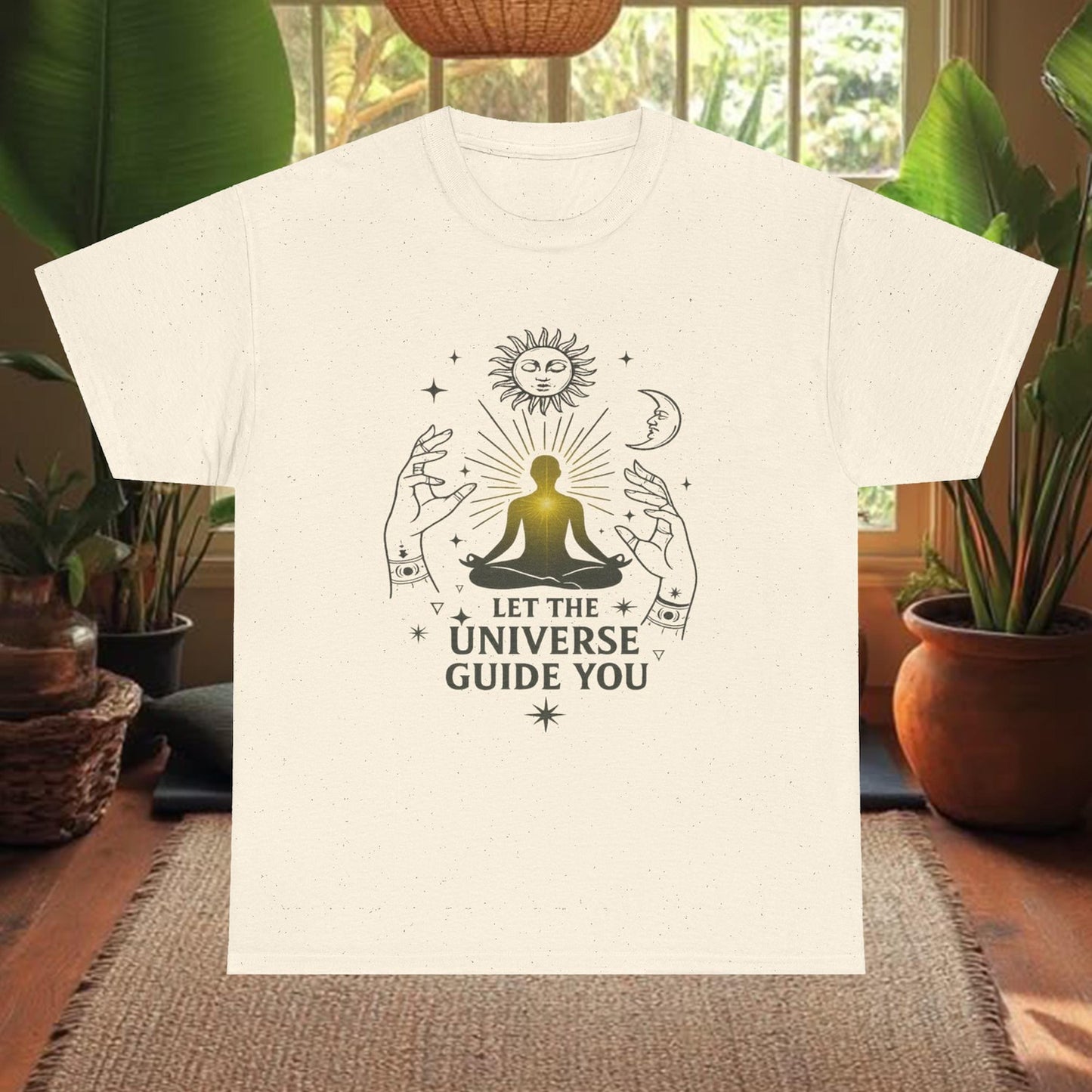 Trust The Universe Shirt | Spiritual Positive Meditation Yoga Vibes Tee Gift