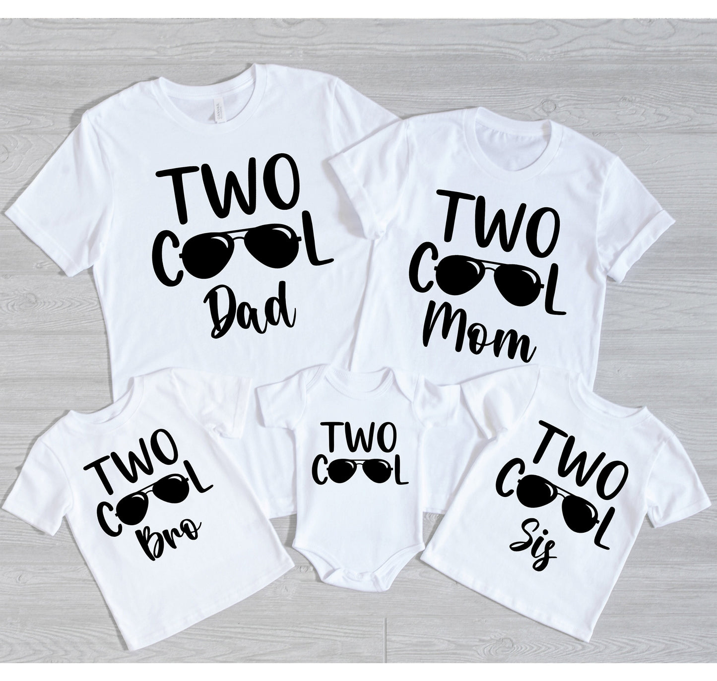 Two Cool Birthday Shirt,Two Cool Family Shirt,Two Cool Shirt,Two Cool Mom,2nd Birthday Boy,Matching Family Shirt,2nd Birthday,Birthday Shirt