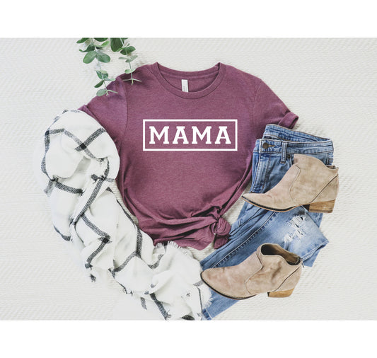 Mama Shirt, Mom Shirt, Momma Shirt, Mom Gift, Gifts for Moms, Mommy Shirt, Mothers Day Shirt, Minimalist Mom Shirt, Gigi Gift, Mimi Gift