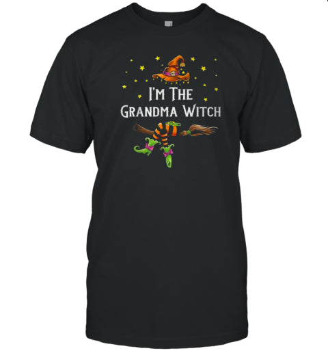 Im The Grandma Witch Halloween Matching Group Costume T Shirt