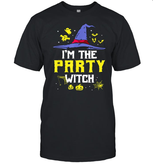 I'm The Party Witch Matching Family Halloween Party shirt