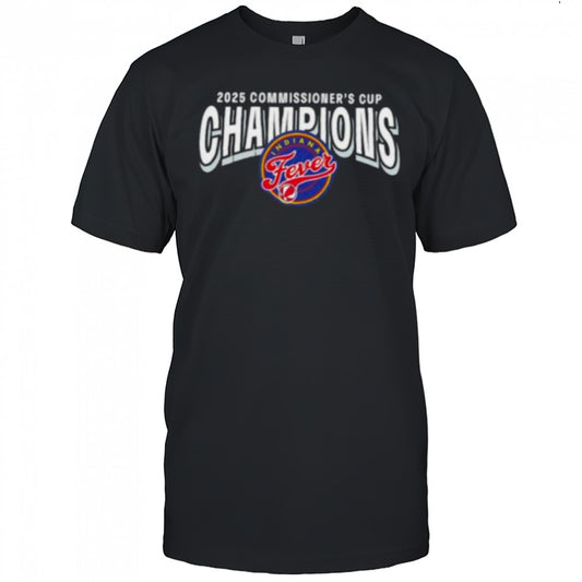 Indiana Fever 2025 WNBA Commissioner’s Cup Champions shirt