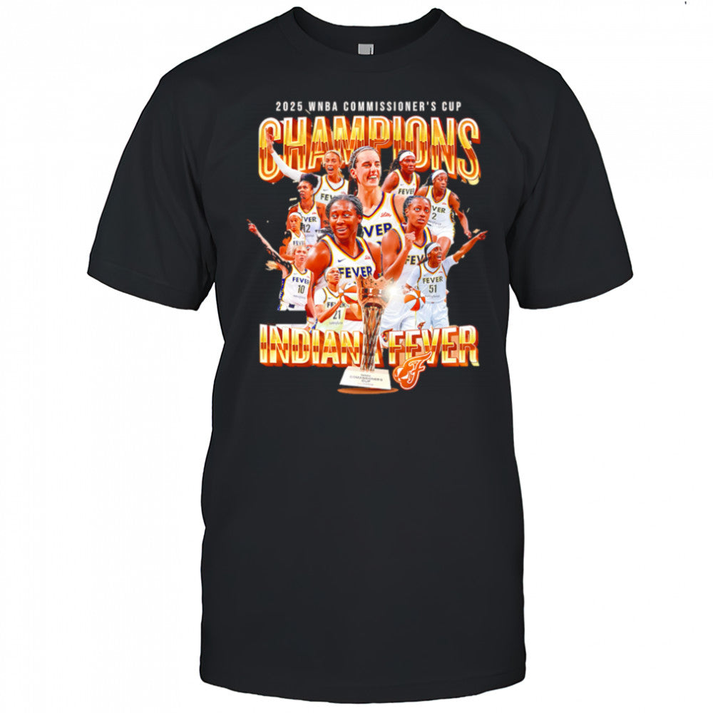 Indiana Fever WNBA Commissioner’s Cup Champions 2025 shirt