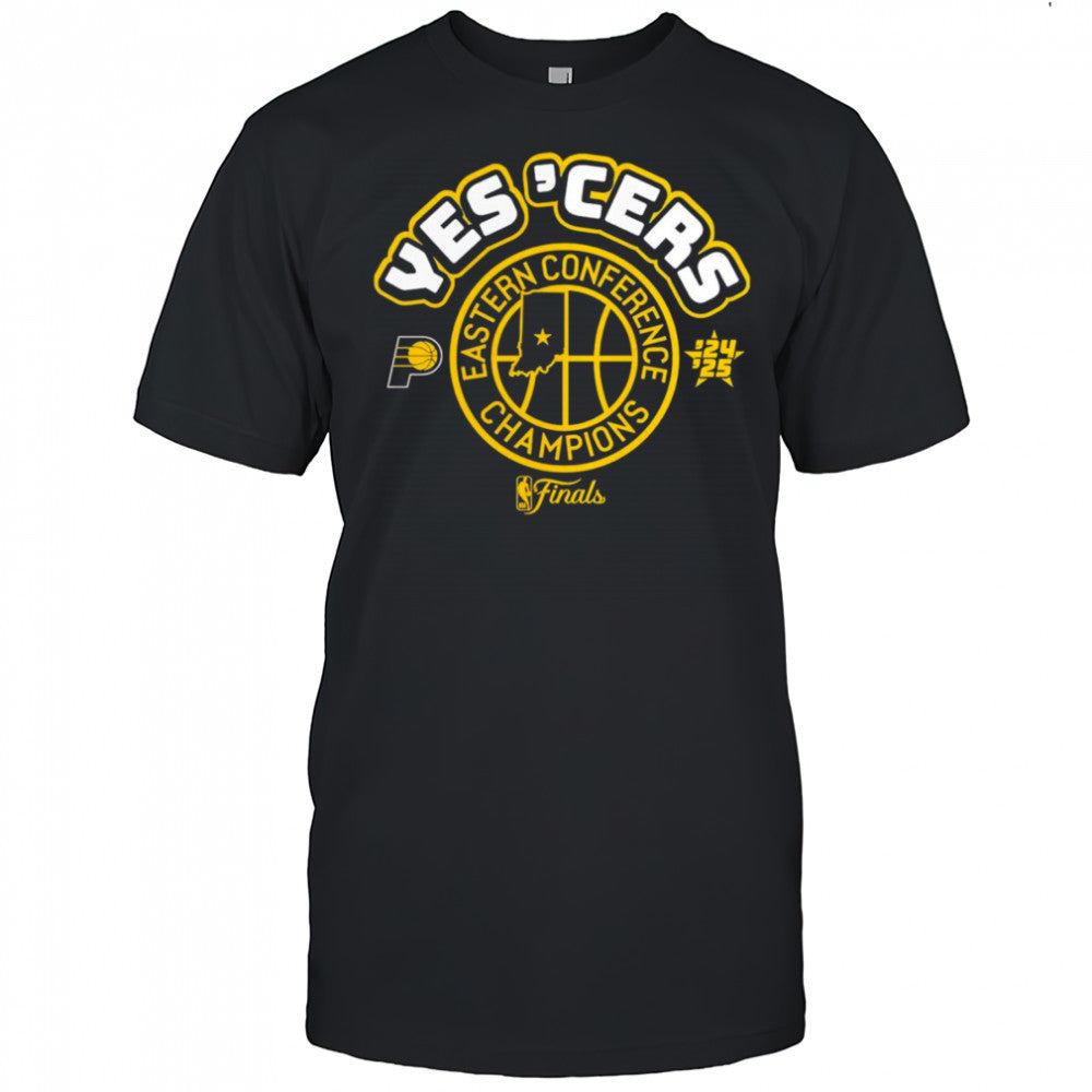 Indiana Pacers Yes ‘Cers Eastern Conference Champions 2025 shirt