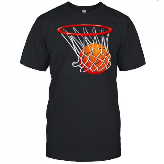 Inktastic Basketball Swish shirt