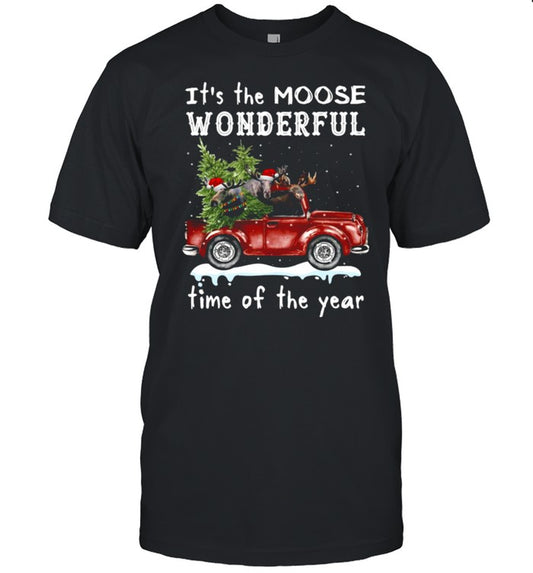 It’s The Moose Wonderful Time Of The Year Shirt