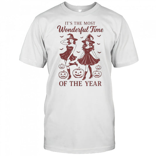 It’s The Most Wonderful Time Of The Year Halloween Witch T Shirt