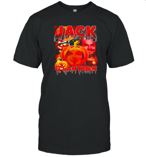 Jack Black Jack O&#39;lan Tern Halloween Jack o&#39; lantern pumpkin T Shirt