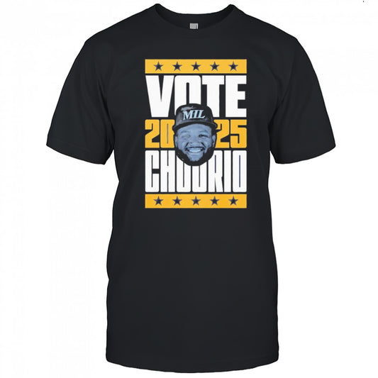 Jackson Chourio 2025 Vote shirt