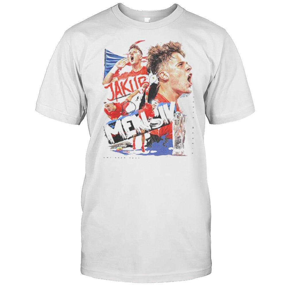 Jakub Mensik Becomes The First Man From Czechia Wins A Masters 1000 Title Since Berdych In 2005 T Shirts