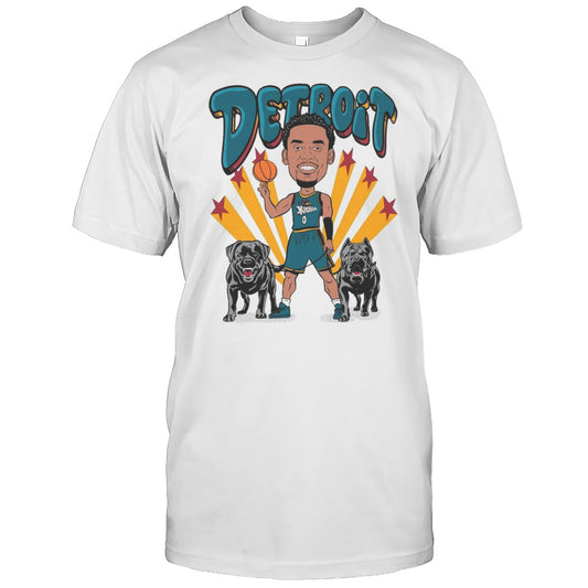 Jalen Duren Detroit Pistons Dawg Pound Basketball Shirt