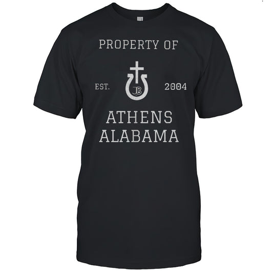 Jaxon Blade Property Of Athens Alabama Est 2004 Shirt