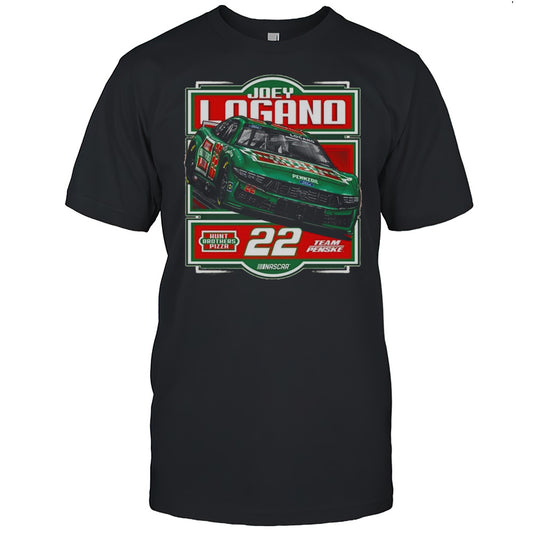 Joey Logano Team Penske Natural Hunt Brothers Pizza Car Shirt