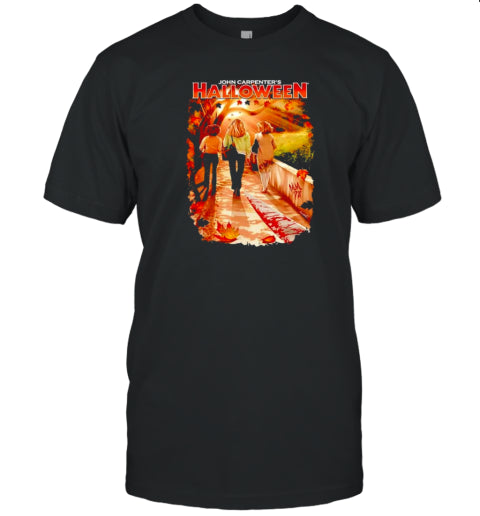 John Carpenter&#39;S Halloween Fear In The Shadows T T Shirt