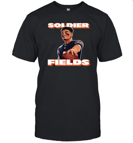 Justin Fields Chicago Bears Hoodie Sweatshirt
