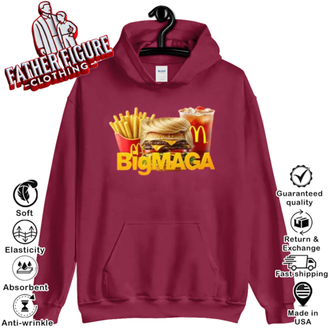 Trump Mcdonald039S Bigmaga Hoodie