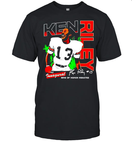 Ken Riley ring of honor inductee T shirt