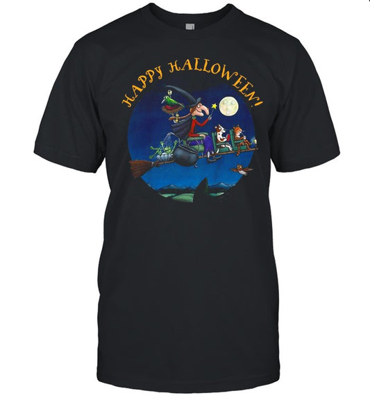 Kids Room On The Broom Happy Halloween T shirt