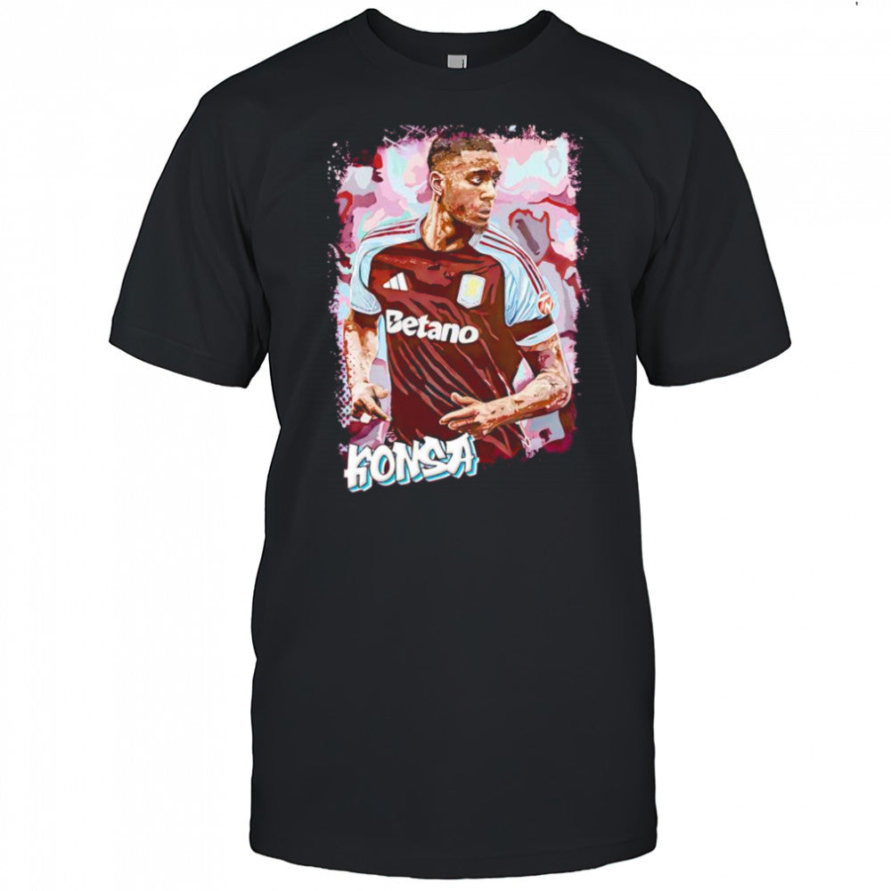 Konsa Aston Villa graphic shirt