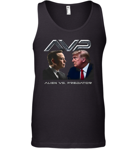 Avp Alien Vs Predator Trump Vs Elon Tank Top