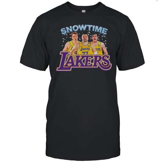 LA Lakers Snowtime Players Shirt