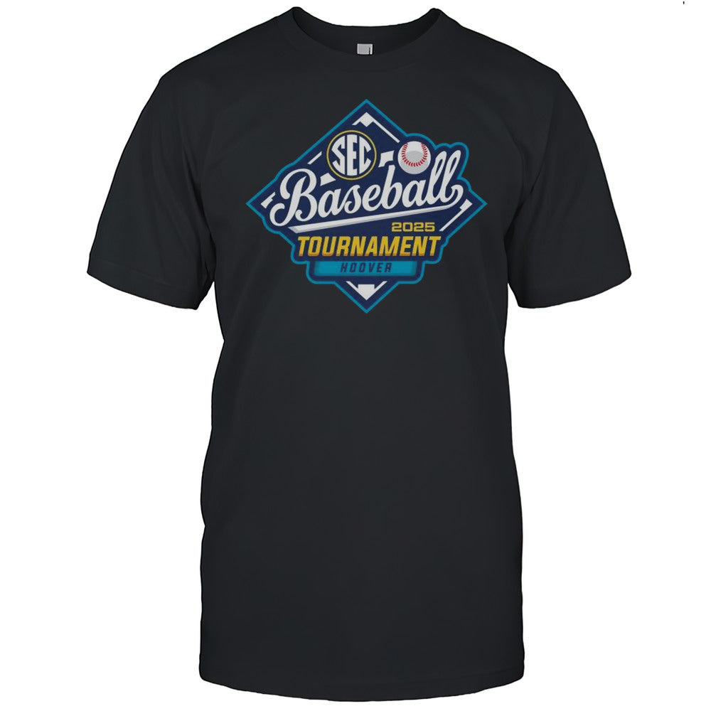 Logo Southeastern Conference 2025 SEC Baseball Tournament Hoover T shirt