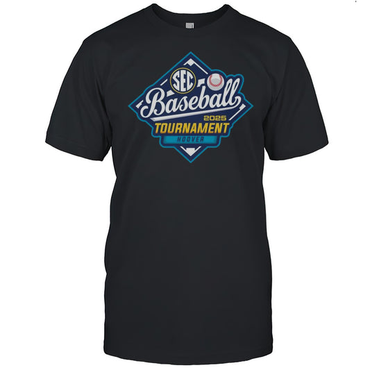 Logo Southeastern Conference 2025 SEC Baseball Tournament Hoover T shirt