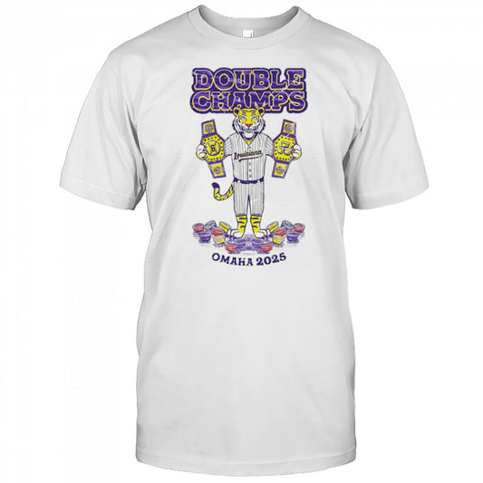 Louisiana Double Champs Omaha 2025 shirt
