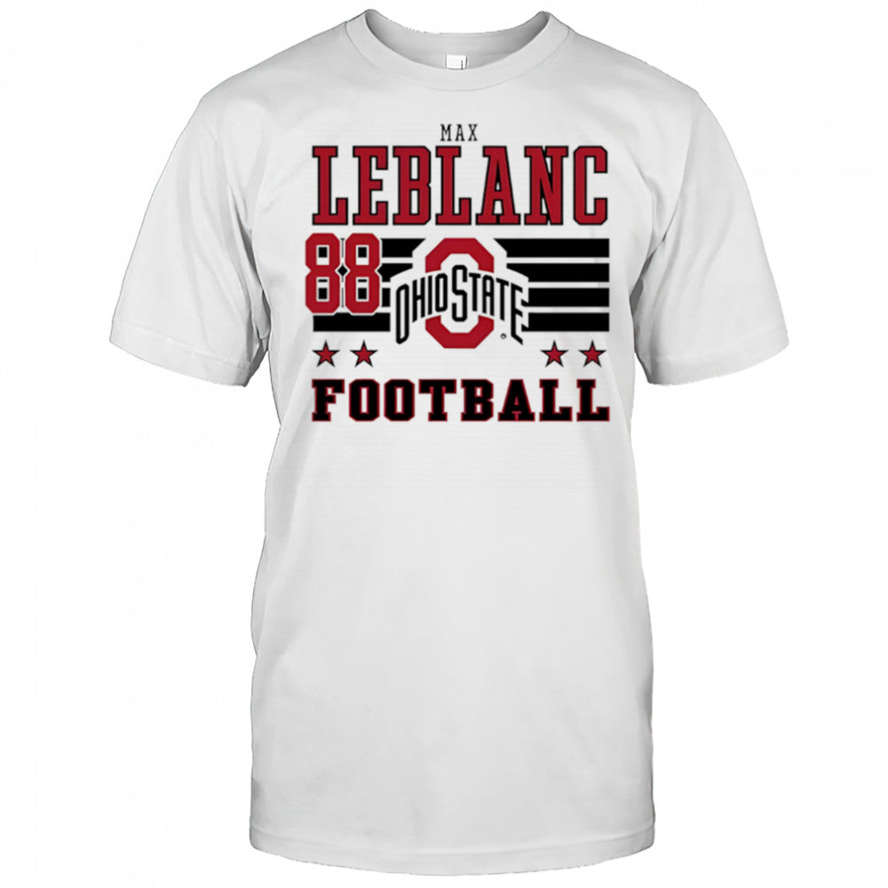 Max LeBlanc Ohio State Buckeyes Football 88 shirt