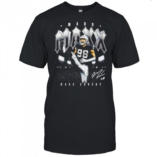 Maxx Crosby Las Vegas Celebration graphic signature shirt