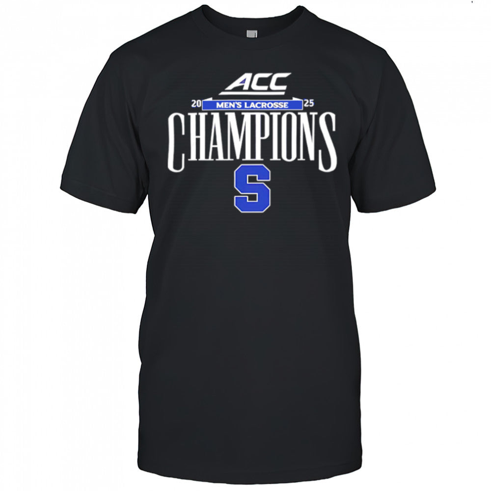 Men’s Lacrosse 2025 ACC Champs Locker Room shirt