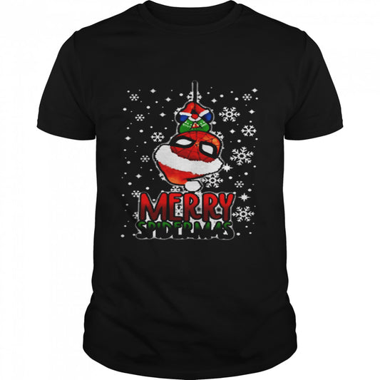Merry spidermas shirt