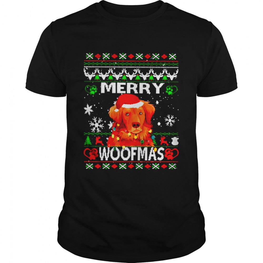 Merry Woofmas Toller Christmas shirt