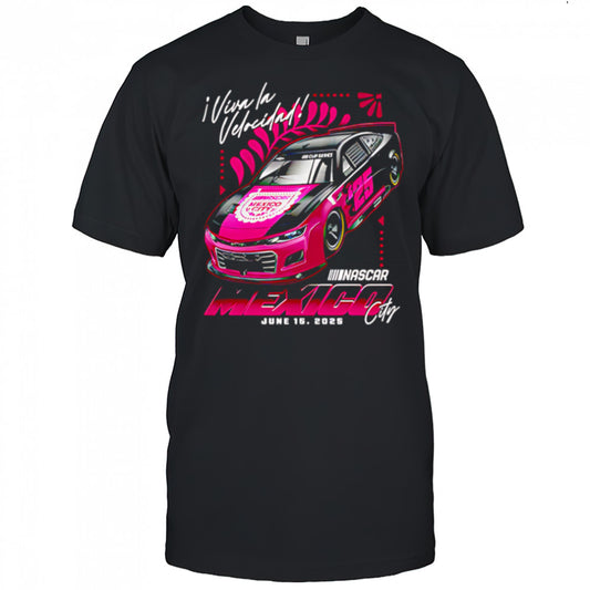 Mexico City Ghost Car Nascar 2025 shirt