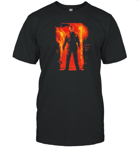Michael Myers Let Is Burn Halloween T Shirt