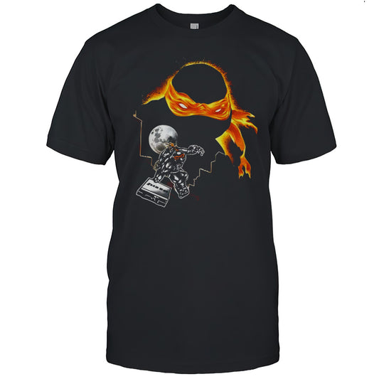 Michelangelo Teenage Mutant Ninja Turtles Nunchucks Wielder Ninja Shirt