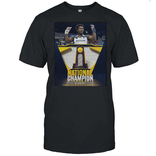Michigan Wolverines Fred Richard NCAA National Champion All Around Title 2025 Poster T shirt