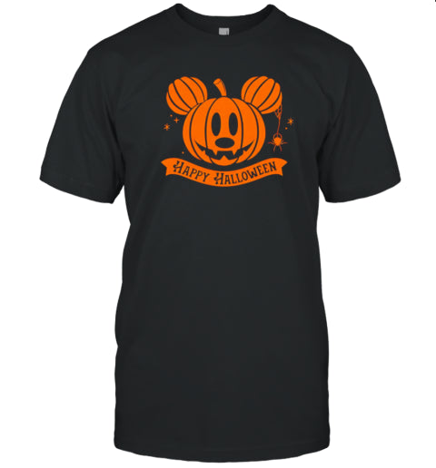 Mickey Mouse Jack O&#39; Lantern Disney Halloween T Shirt
